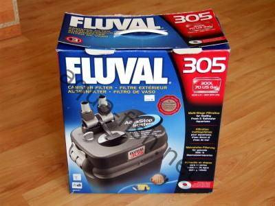 Fluval 305 externý akváriový filter, 1